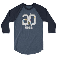 Hoss VI Legend 3/4 sleeve raglan shirt