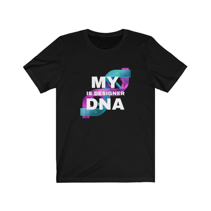 Tinfoil DNA is Designer Unisex Jersey Short Sleeve Tee