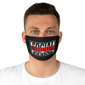 Tinfoil Social Distancing Fabric Face Mask