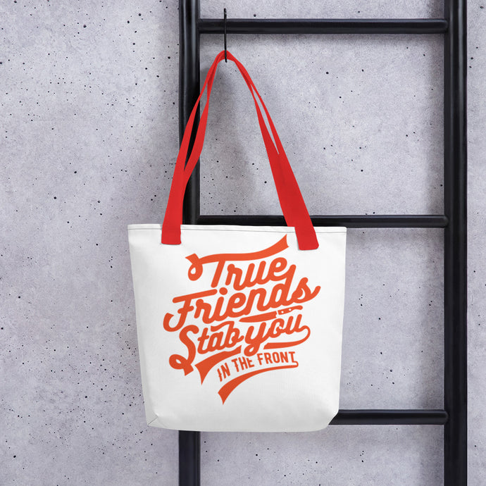 Tinfoil True FriendsTote bag
