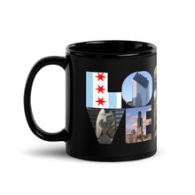 Tinfoil Chicago 3-Peat Black Glossy Mug