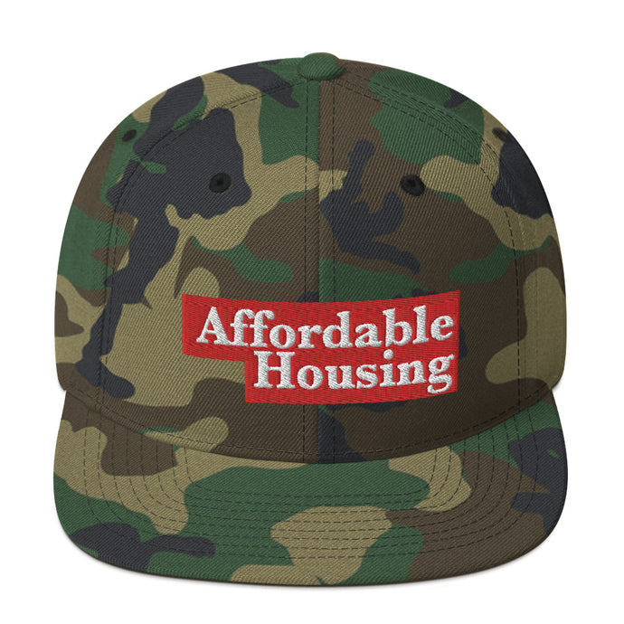Tinfoil Affordable Housing Snapback Hat