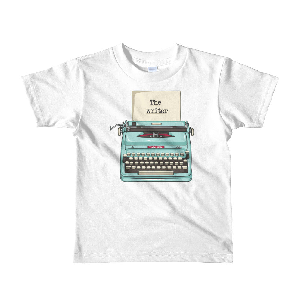 Tinfoil Kids The Writer Short sleeve unisex t-shirt