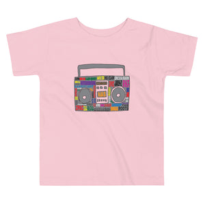 The Boombox Toddler Short Sleeve Tee