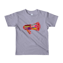 Tinfoil Megaphone Short sleeve kids t-shirt