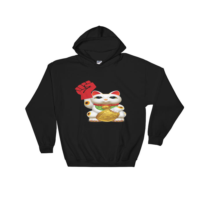 Tinfoil Mens Maneki Neko Hooded Sweatshirt