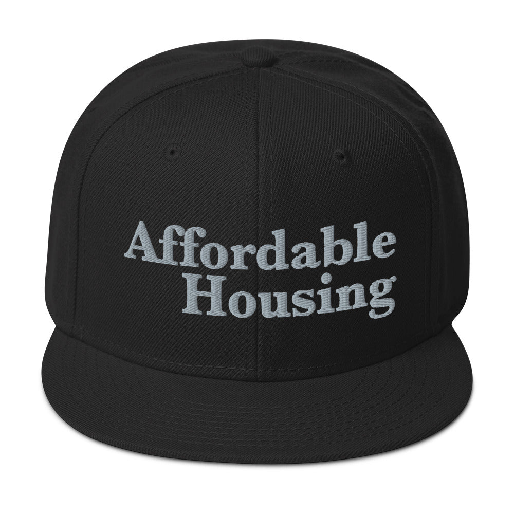 The Affordable Housing Snapback Hat