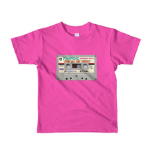Tinfoil Cassette Short sleeve kids t-shirt