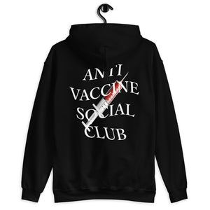 Tinfoil Anti Vaccine Social Club Hooded Sweatshirt