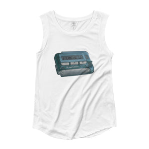 Tinfoil Ladies’ Beeper Cap Sleeve T-Shirt