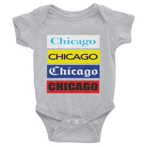 Tinfoil Chicago Newspaper Bodysuit