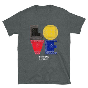 Tinfoil Rag Love Short-Sleeve Unisex T-Shirt