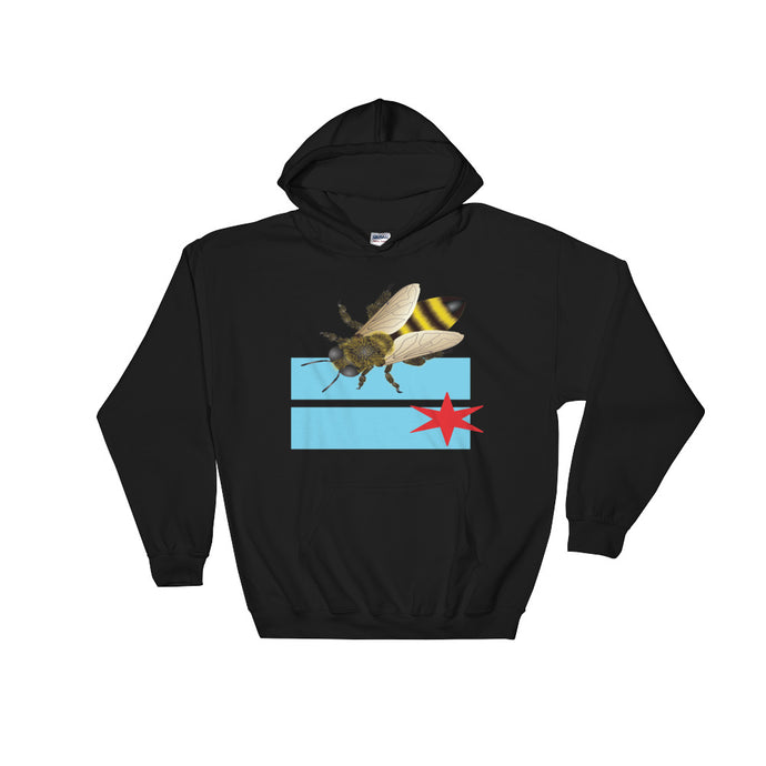 Tinfoil Mens Worker Bee Hooded Sweatshirt