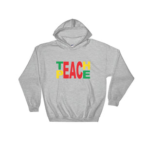 Tinfoil Men's Teach Peace Hooded Sweatshirt