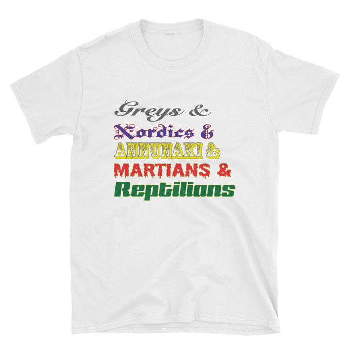 Tinfoil Men's Alien List T-Shirt