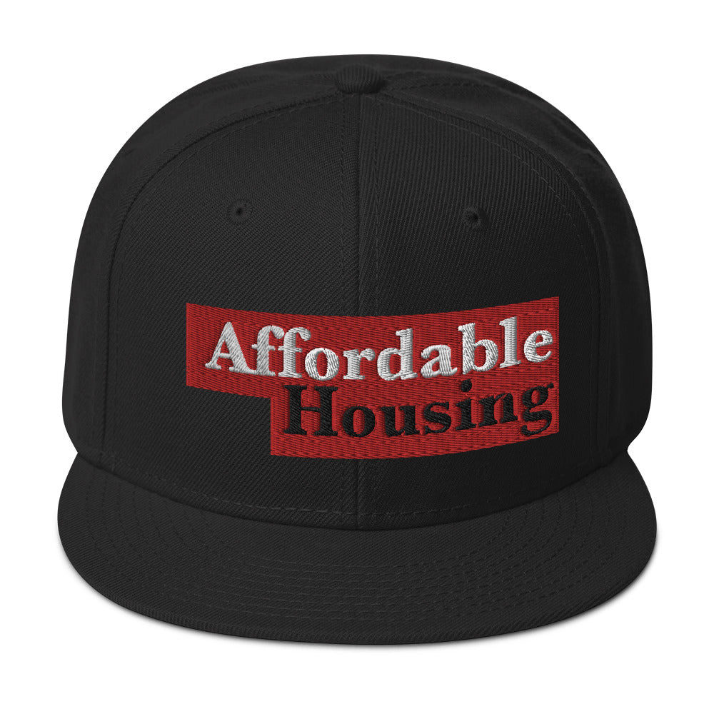 Tinfoil Affordable Housing Snapback Hat