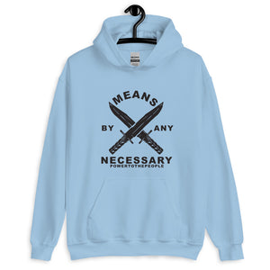 Tinfoil Men's By Any Means Necessary Hooded Sweatshirt