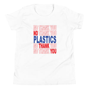 Nunchucks No Plastics Thank You Youth Short Sleeve T-Shirt